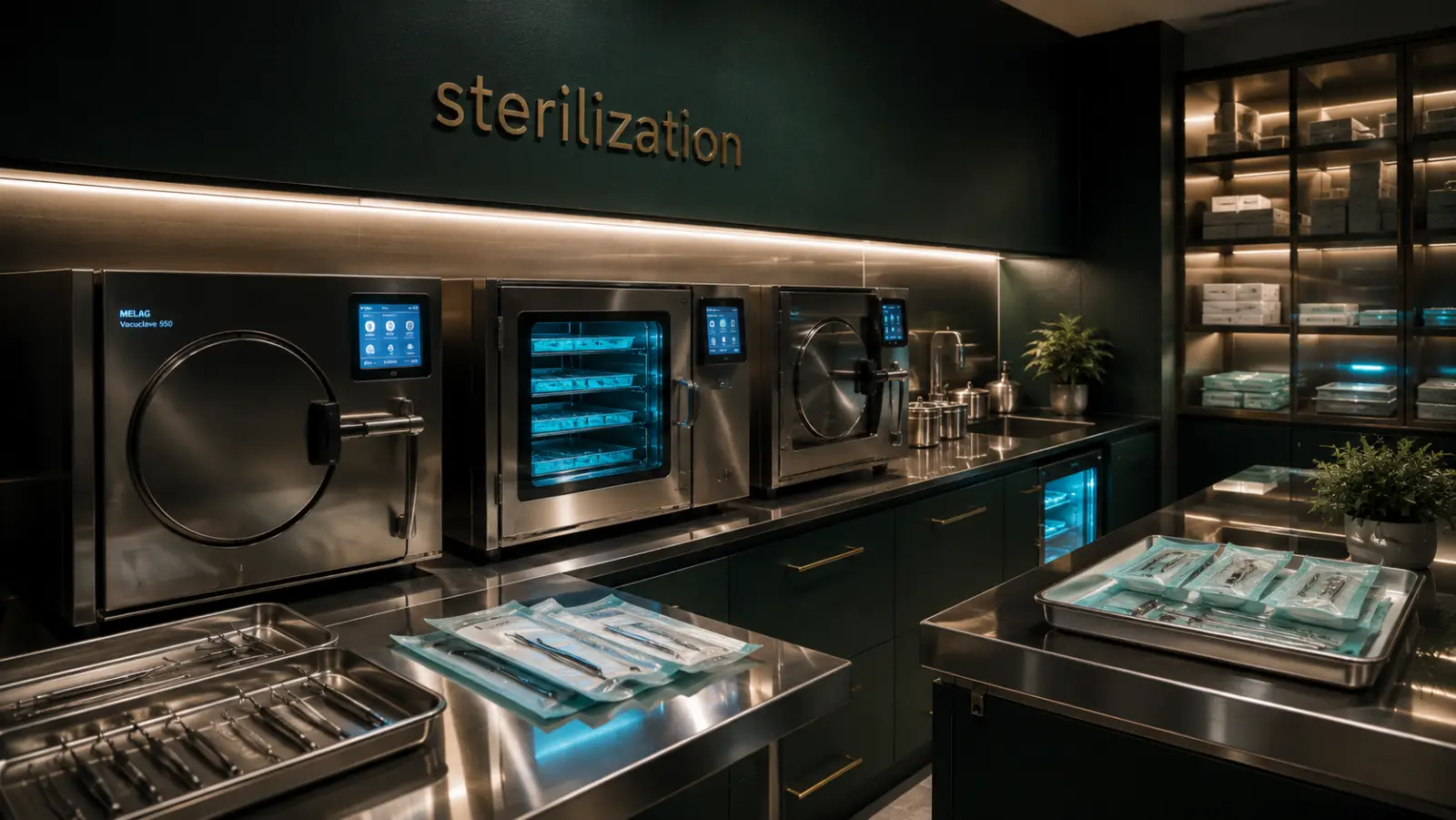 Dr. Saikia's Dental Care — sterilization center