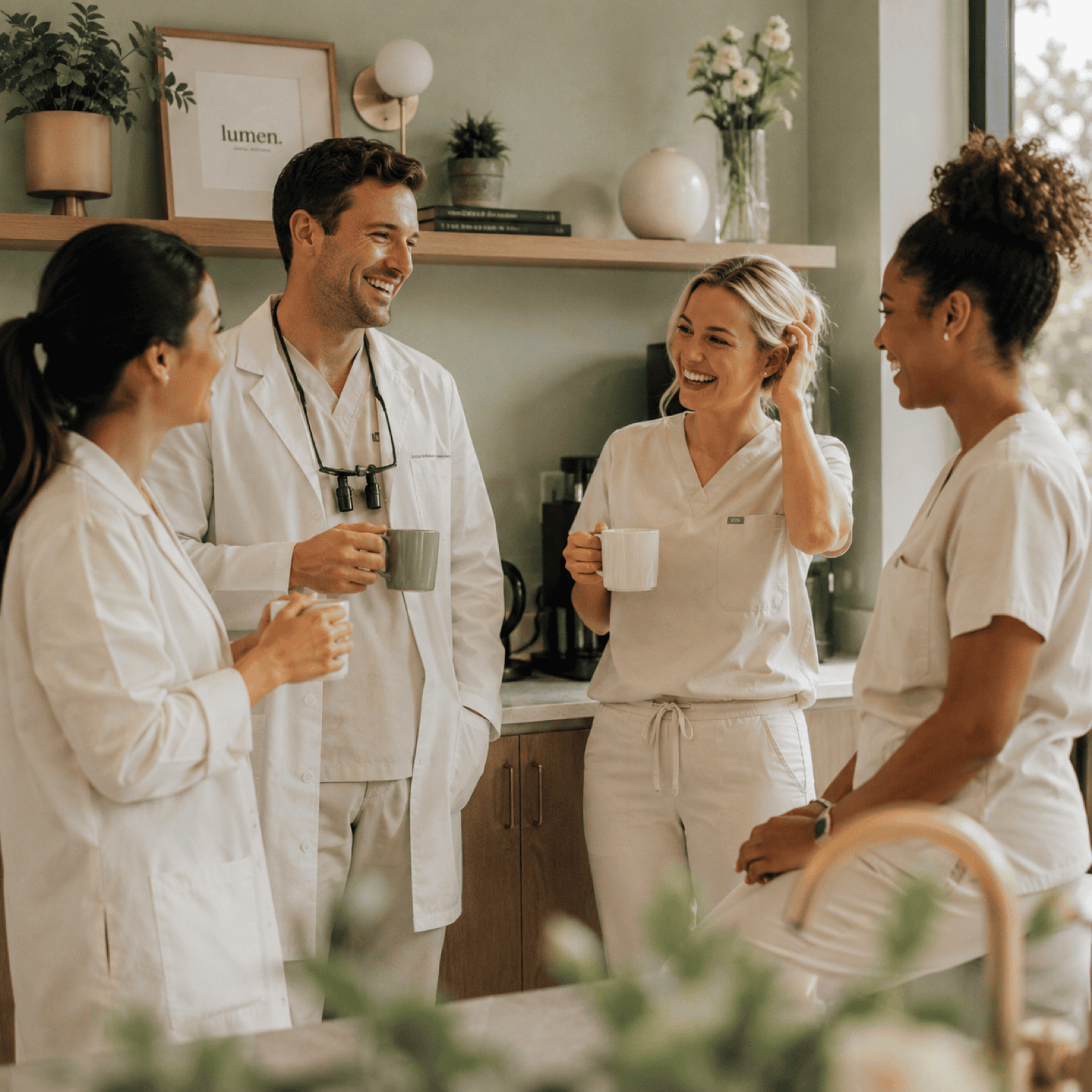 Behind the scenes at Dr. Saikia's Dental Care — where every morning begins with purpose and precision.